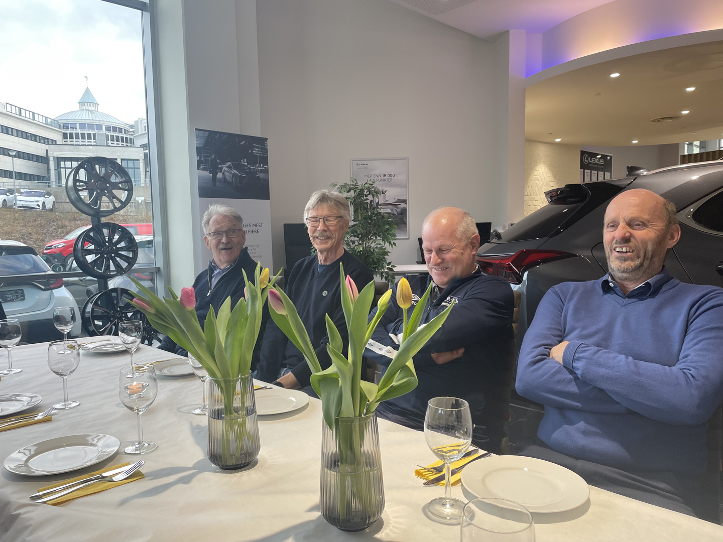 Medlemsmøte hos Lexus april 2025
