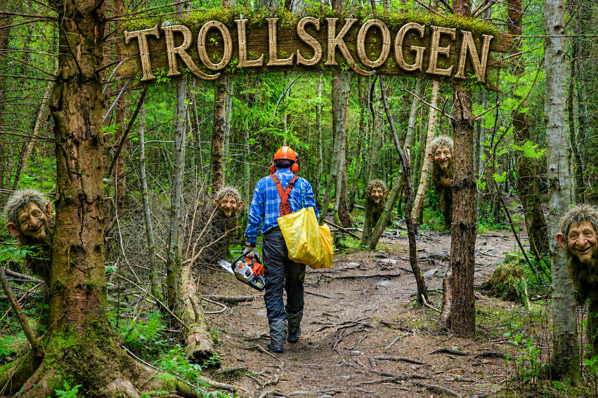 Dugnad i Trollskogen